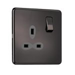 Slimline Screwless 1G Light Switch