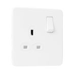 Slimline Screwless 1G Light Switch