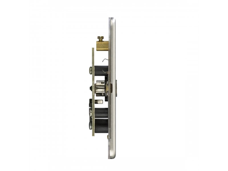 Slimline Screwless 1G Single TV Aerial Socket