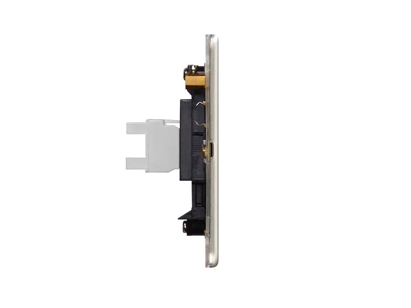 Slimline Screwless 1G RJ45 Computer Socket