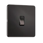 Slimline Screwless 1G Light Switch