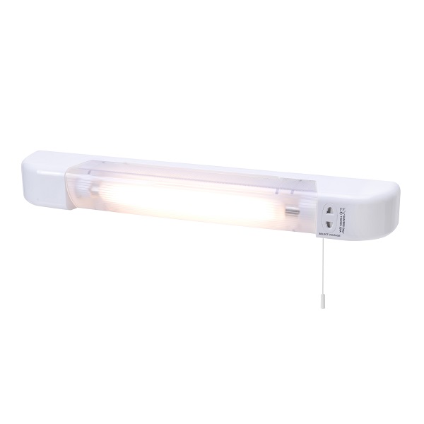 IP20 Shaver light with Shaver Point and Dual USB Charger
