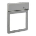 Slimline Screwless 1G Socket with Dual USB Charger (USB A+C)