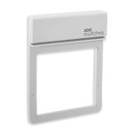 Slimline Screwless 1G Socket with Dual USB Charger (USB A+C)