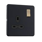 Slimline Screwless 1G Light Switch